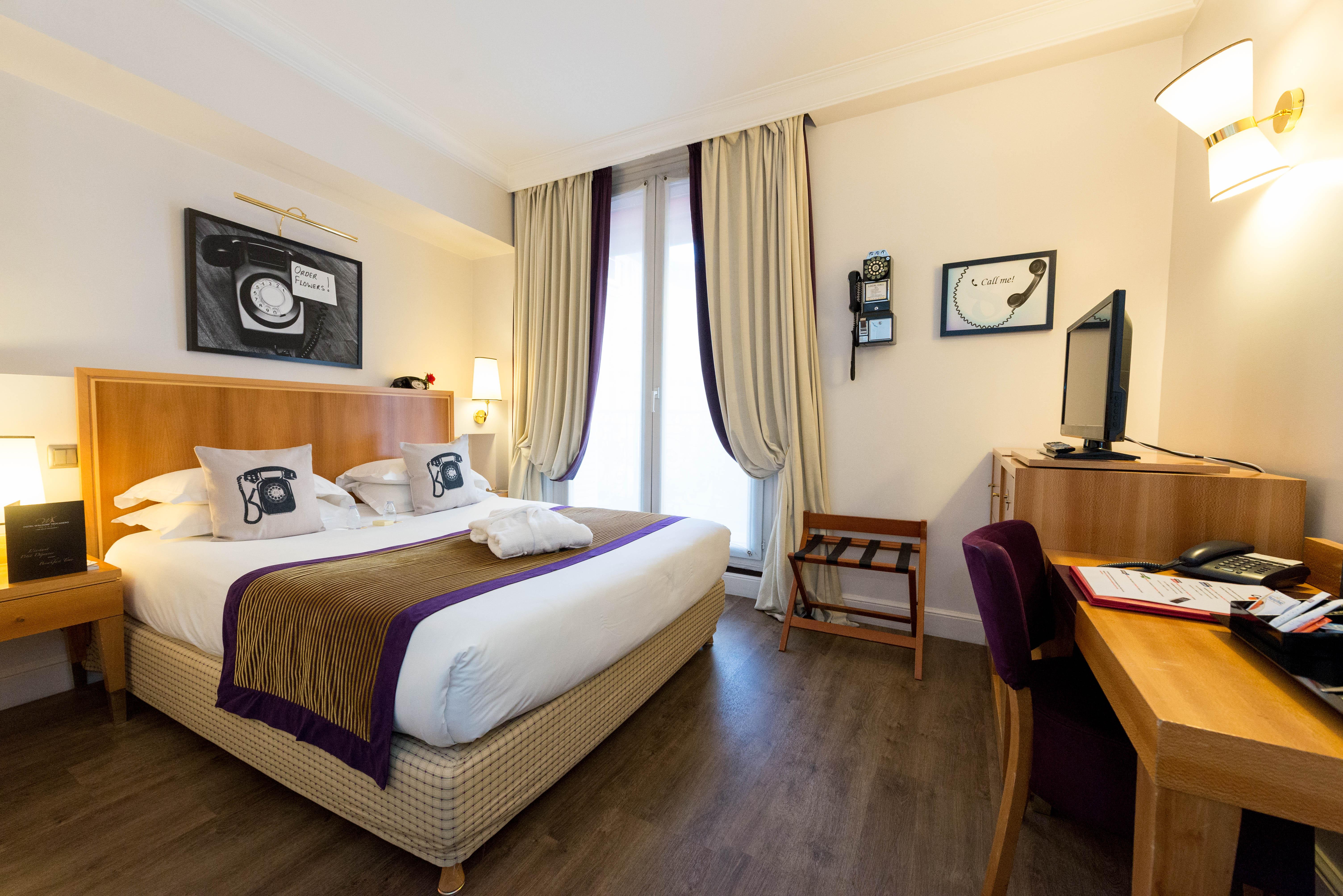 Hotel Waldorf Trocadero Tour Eiffel Paris Bagian luar foto