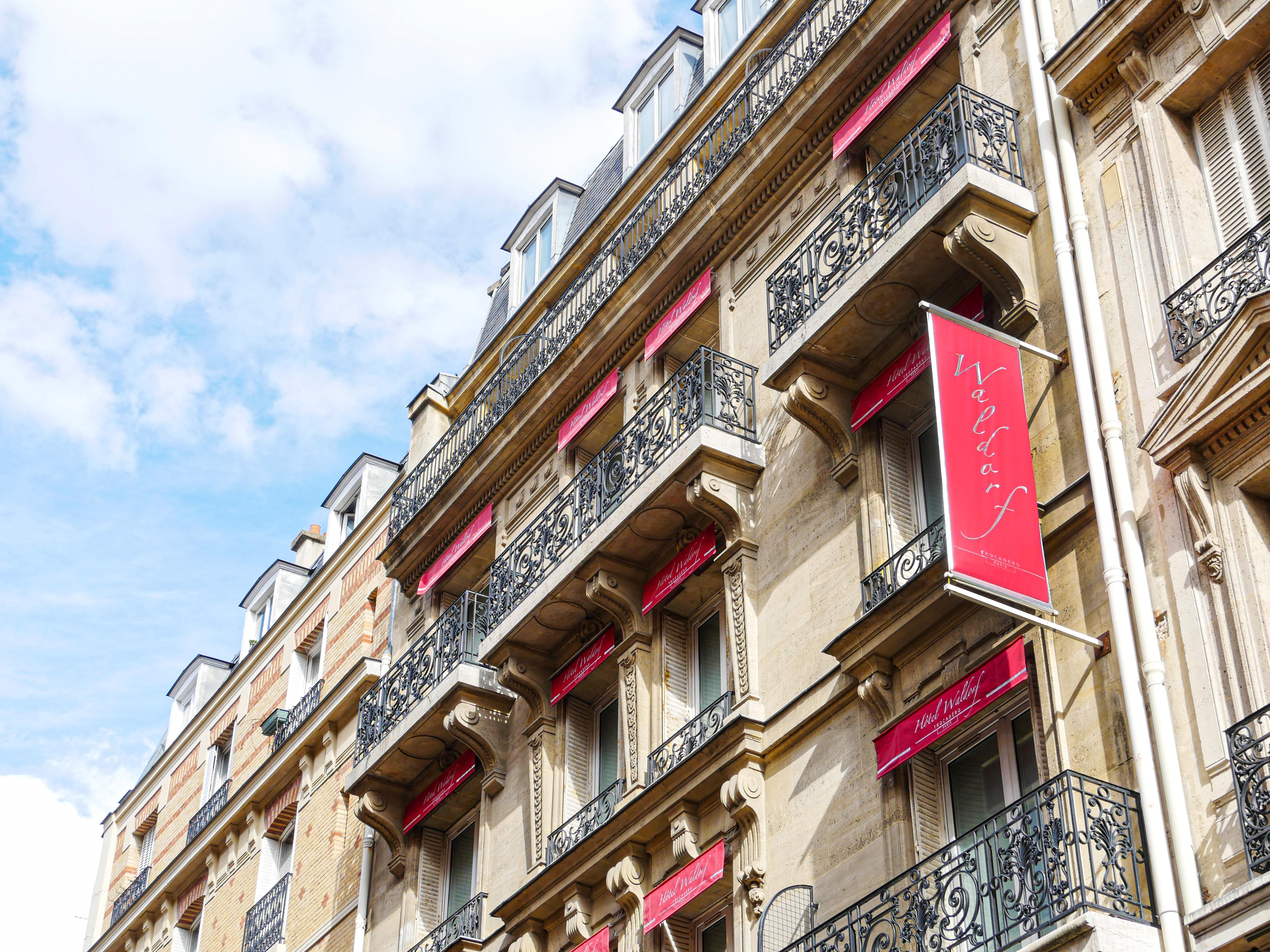 Hotel Waldorf Trocadero Tour Eiffel Paris Bagian luar foto